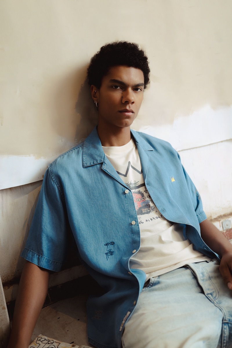 Scotch and Soda Jean Michel Basquiat Collection