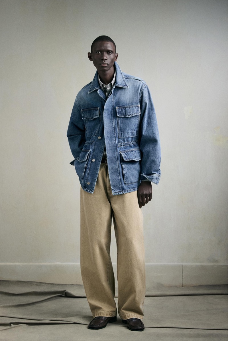 Zara Relaxed Straight Leg Jeans