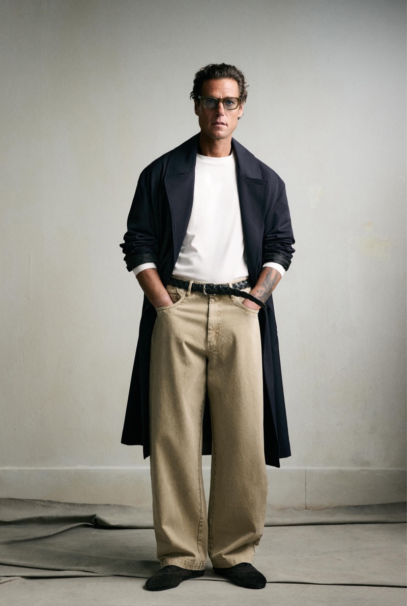 Zara Relaxed Straight Leg Jeans