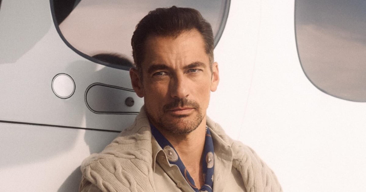 David Gandy Dons Ralph Lauren for Pre-Spring Travel