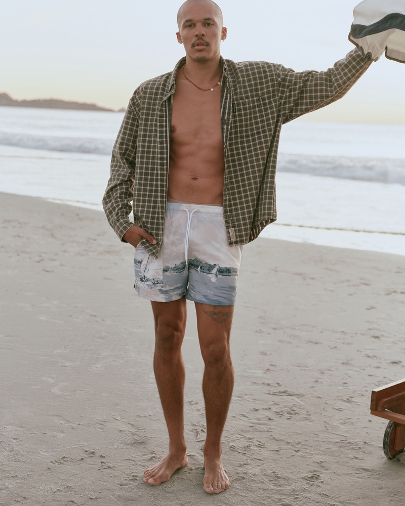 Abercrombie & Fitch Pull-on Swim Trunk