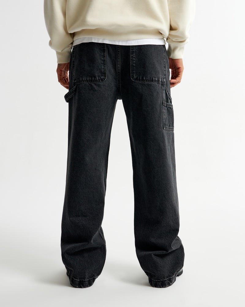 Abercrombie and Fitch Baggy Workwear Jean Back