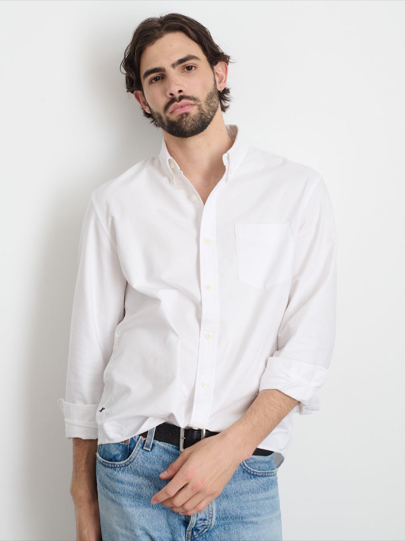 Alex Mill Mill Shirt in Oxford Model