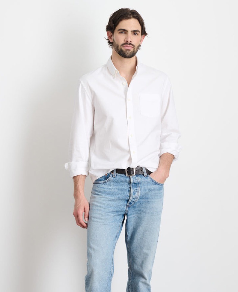 Alex Mill Mill Shirt in Oxford White