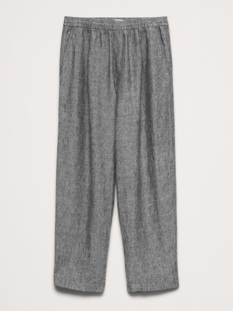 Banana Republic Loose Linen Pull on Beach Pant