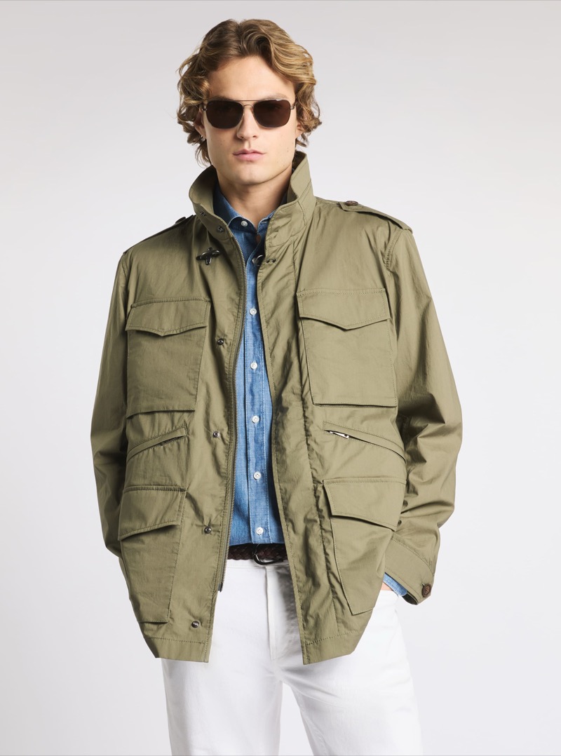 Fay Field Jacket Model