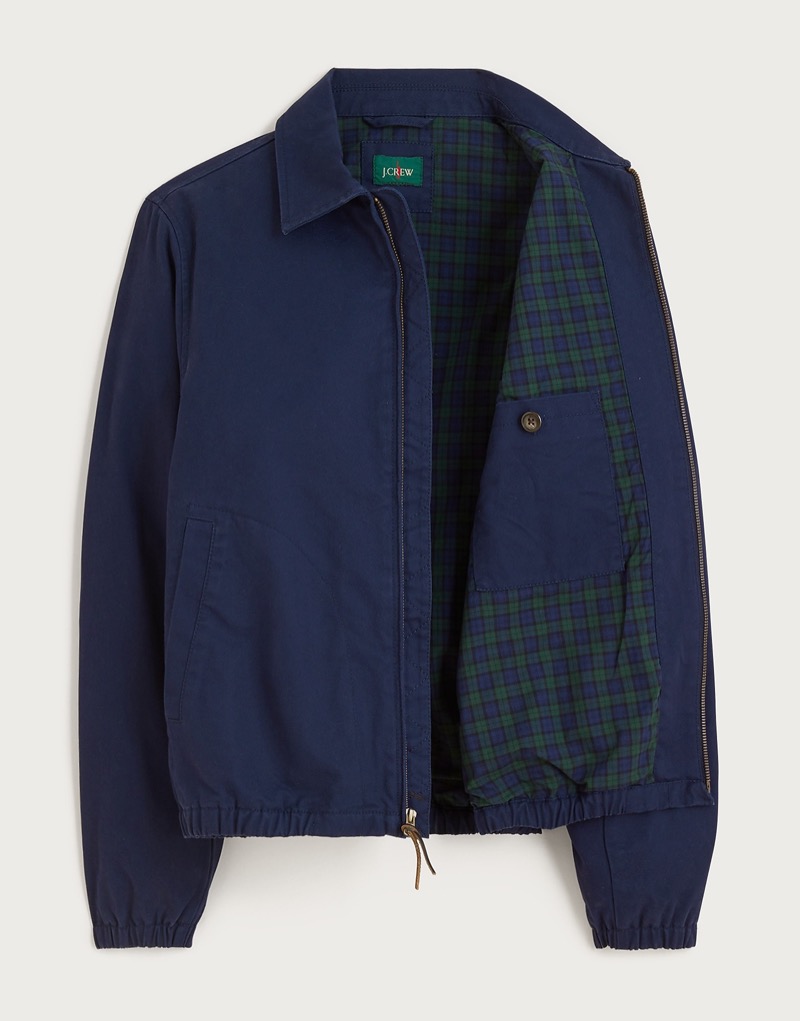 J.Crew Harrington Jacket in Cotton Twill
