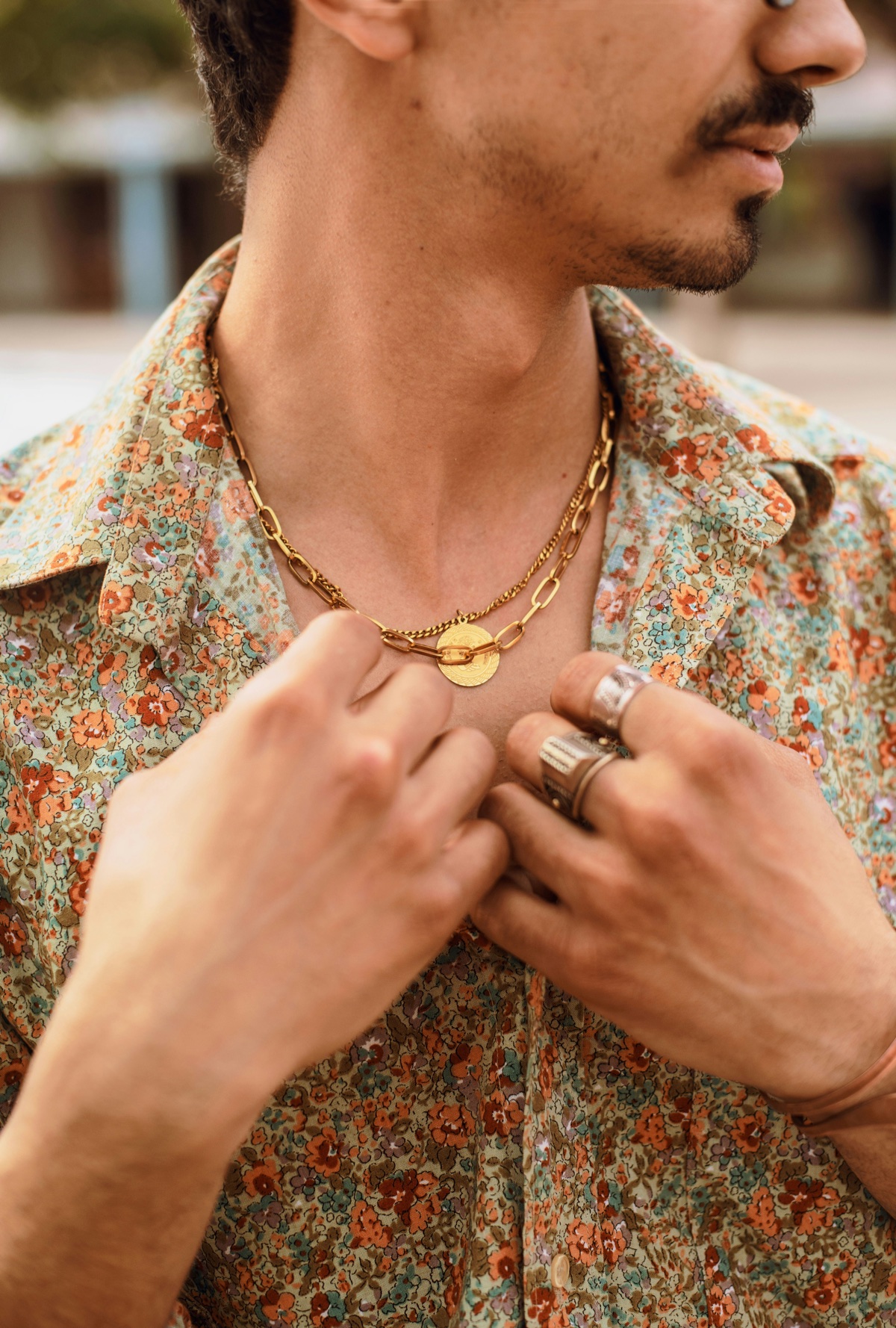 Layered Gold Necklaces
