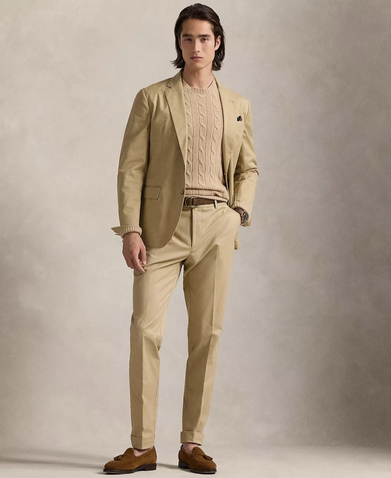 Polo Ralph Lauren Unconstructed Modern Suit Jacket Model