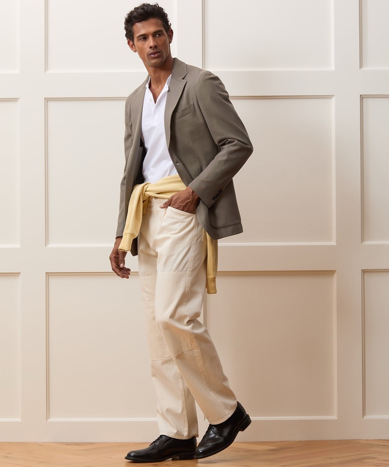 Todd Snyder Italian Knit Sport Coat Model