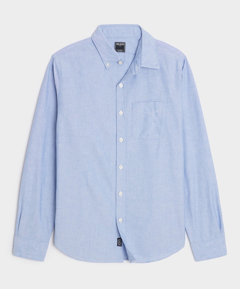 Todd Snyder Japanese Selvedge Oxford Button Down Collar Shirt