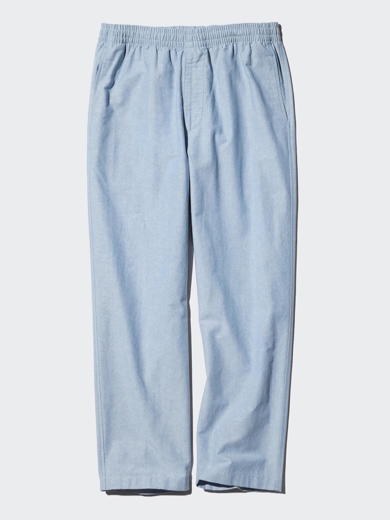 UNIQLO Linen Blend Easy Ankle Pants
