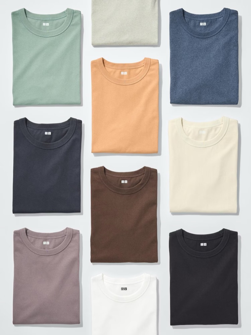 UNIQLO U Crew Neck T shirt Colors