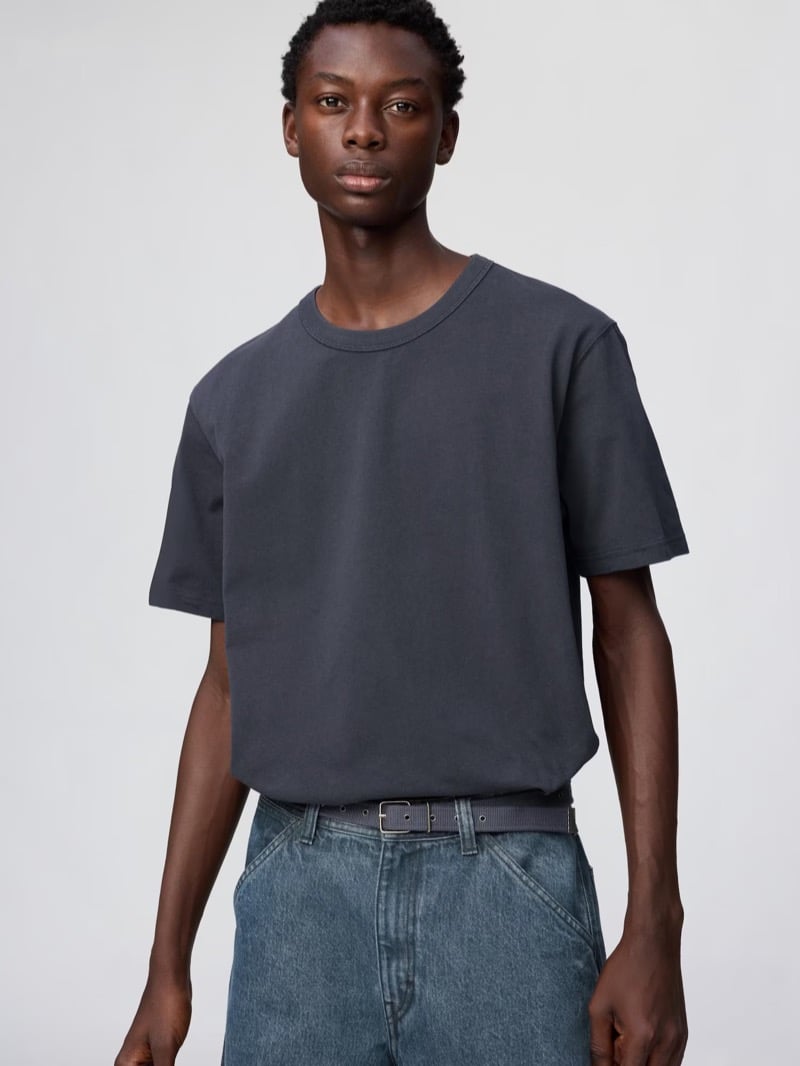 UNIQLO U Crew Neck T shirt on Model