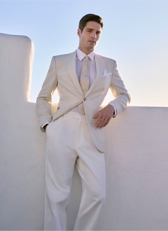 Boss summer wedding 2026 outfits for men