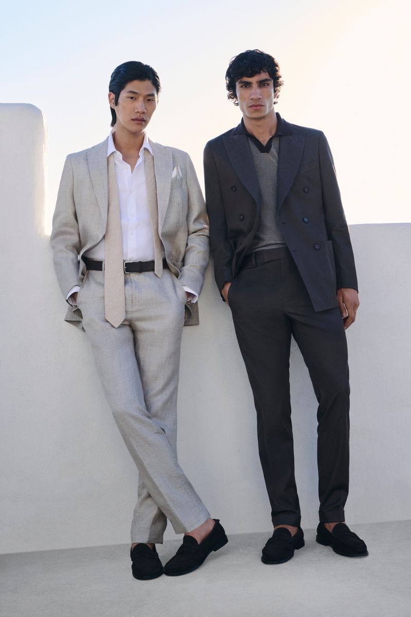 Sanggun and Duncan wear summer wedding suits for 2026