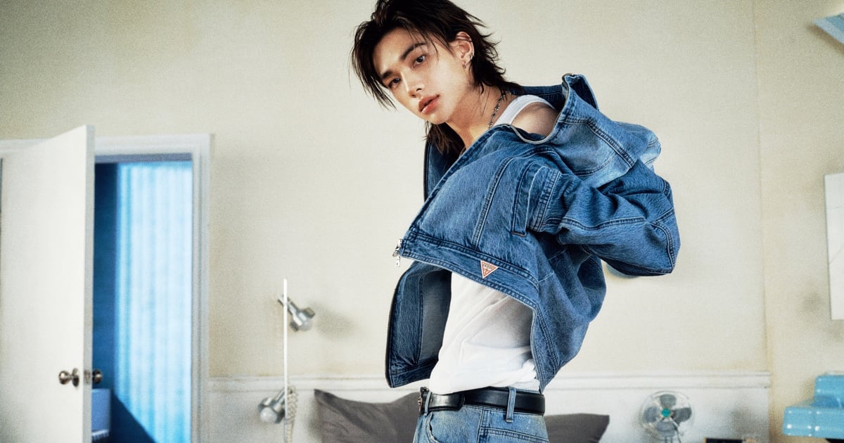 Hyunjin Brings Bedroom Cool to GUESS Spring 2026 Campaign