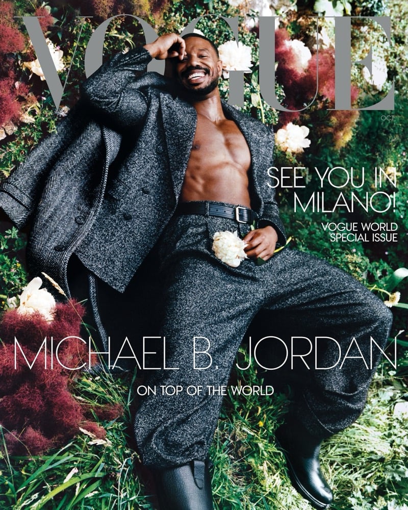 Michael B Jordan Vogue Cover October