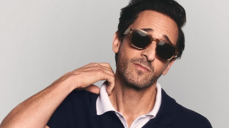 Adrien Brody Slips Back Into Lacoste with its Spring 2026 Eyewear