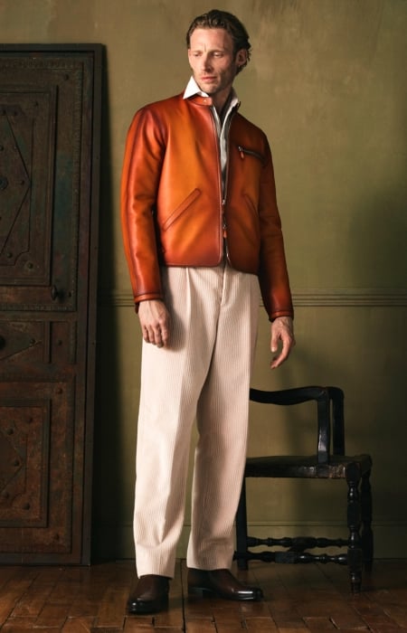 Berluti Fall 2026 Is a Color Argument Dressed in Leather
