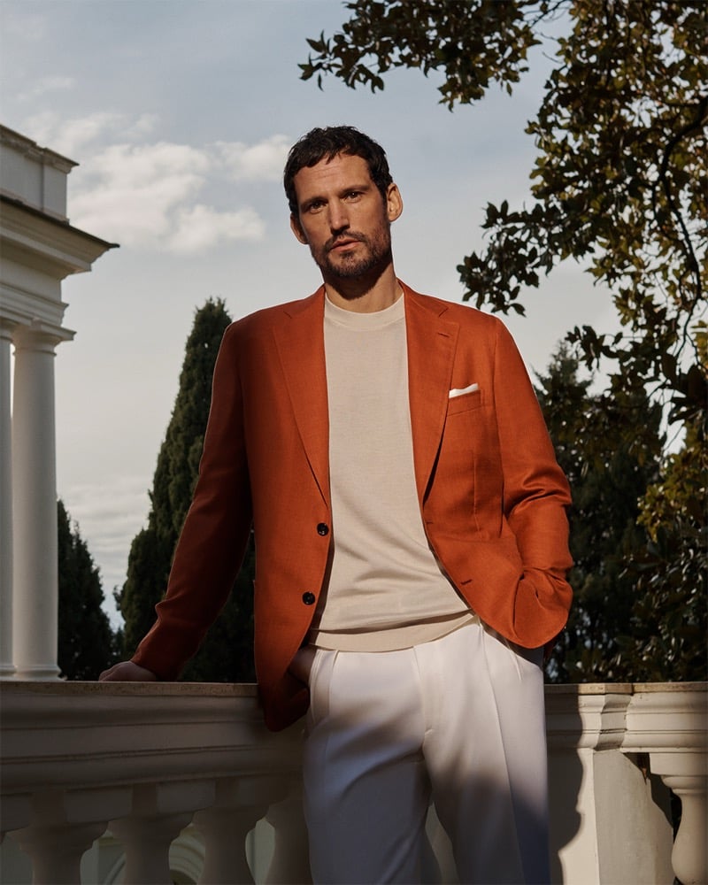 Brioni Frames Spring 2026 in Roman Light – The Fashionisto
