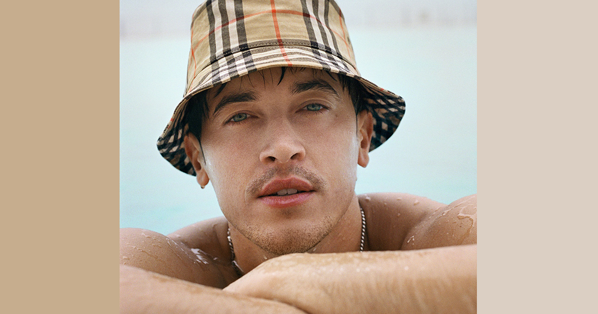 Tom Blyth Makes a Splash in Burberry’s High Summer 2026 Campaign