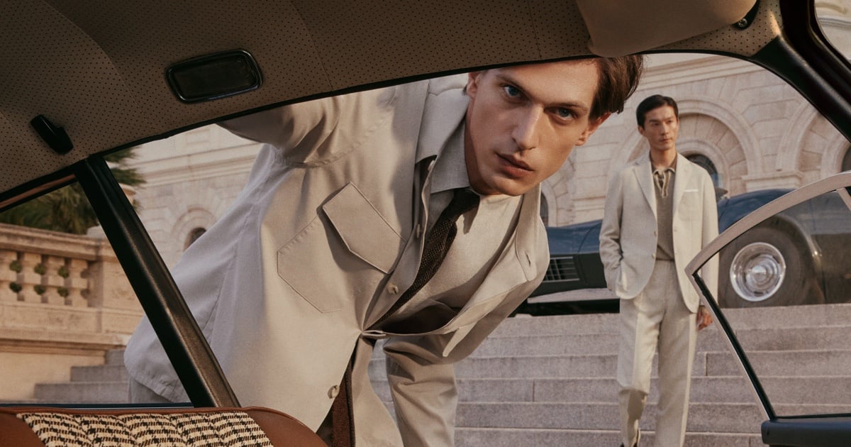 Canali Spring 2026 Cuts Tailoring for the Long Drive