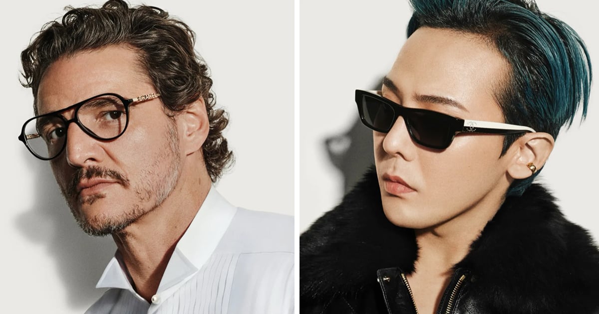 Pedro Pascal & G-Dragon Front Chanel Spring 2026 Eyewear
