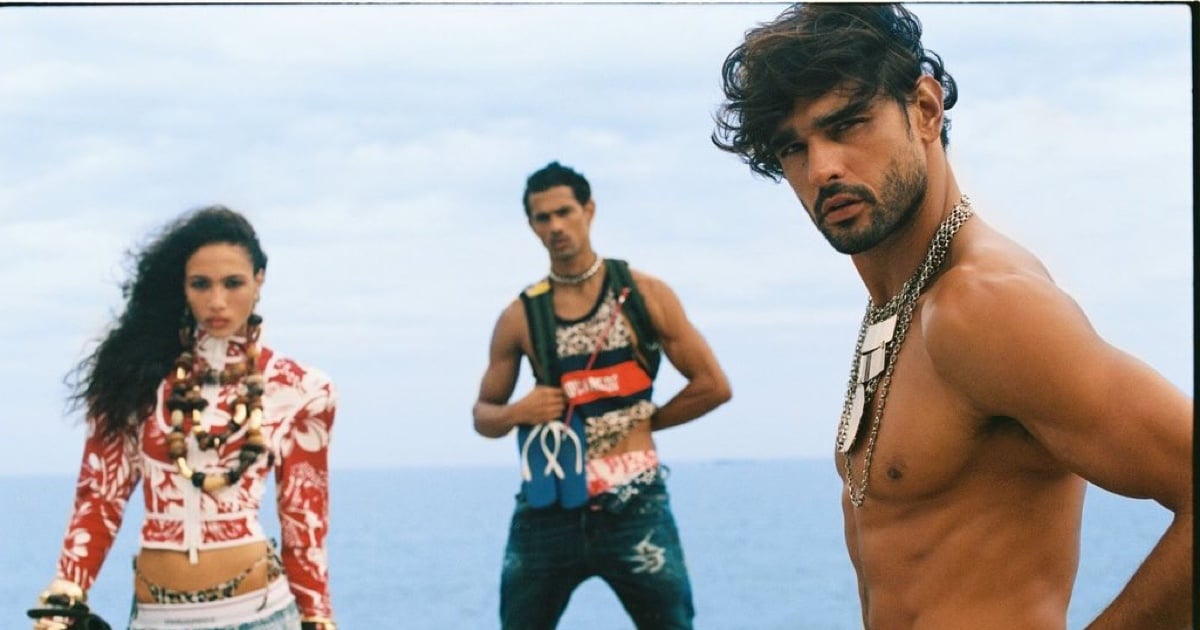 Dsquared2 Spring 2026 Brings Its Sun-and-Skin Formula to Rio
