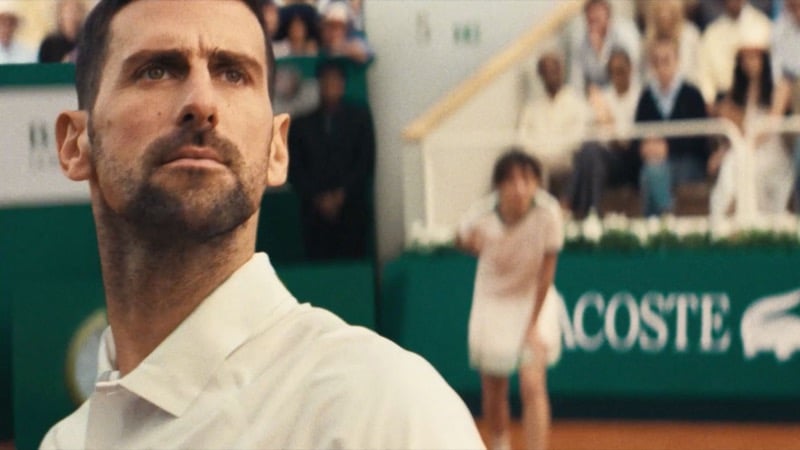 Novak Djokovic for Lacoste