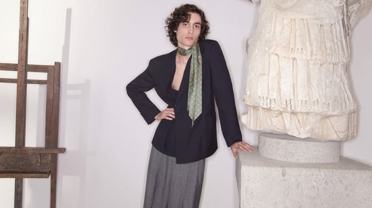 Sombr Plays the Rockstar Aristocrat for Valentino Pre-Fall 2026