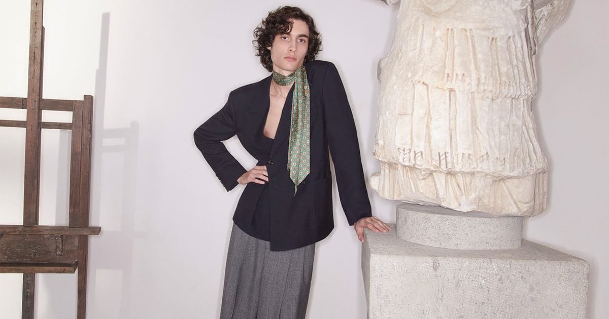 Sombr Plays the Rockstar Aristocrat for Valentino Pre-Fall 2026