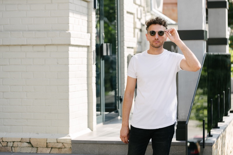 See how the blank tee is upgrading men's style.