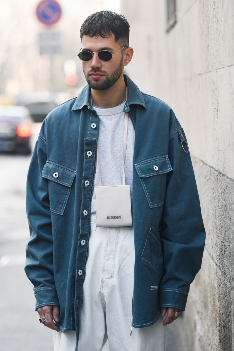 Denim Shirt T Shirt Bag
