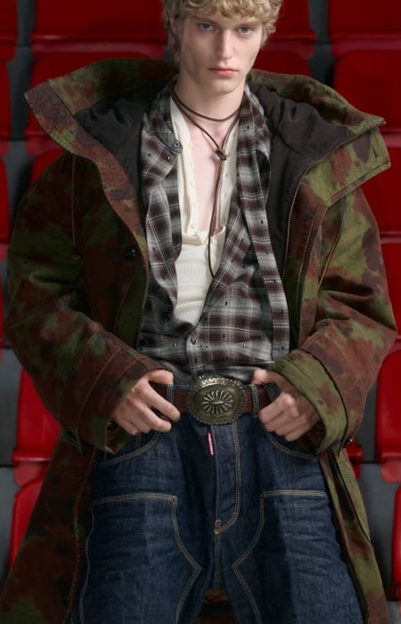 Dsquared2 Pre-Fall 2026 Frames Style Like a Contact Sport