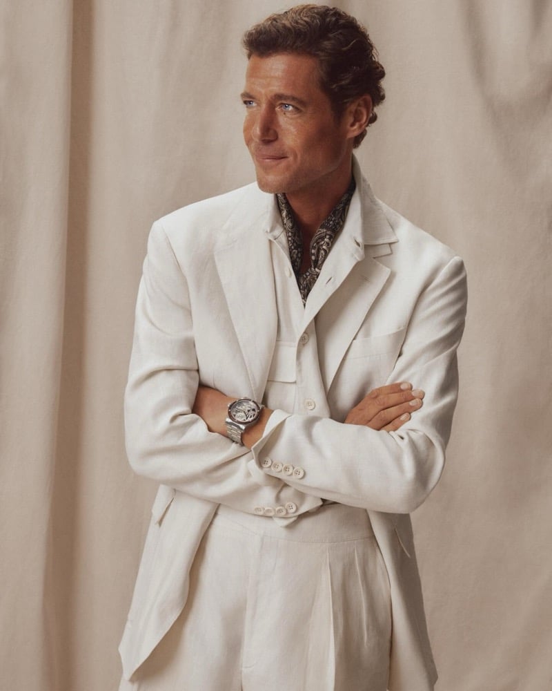 Ralph Lauren Purple Label Cuts Spring 2026 to a 1940s Proportion
