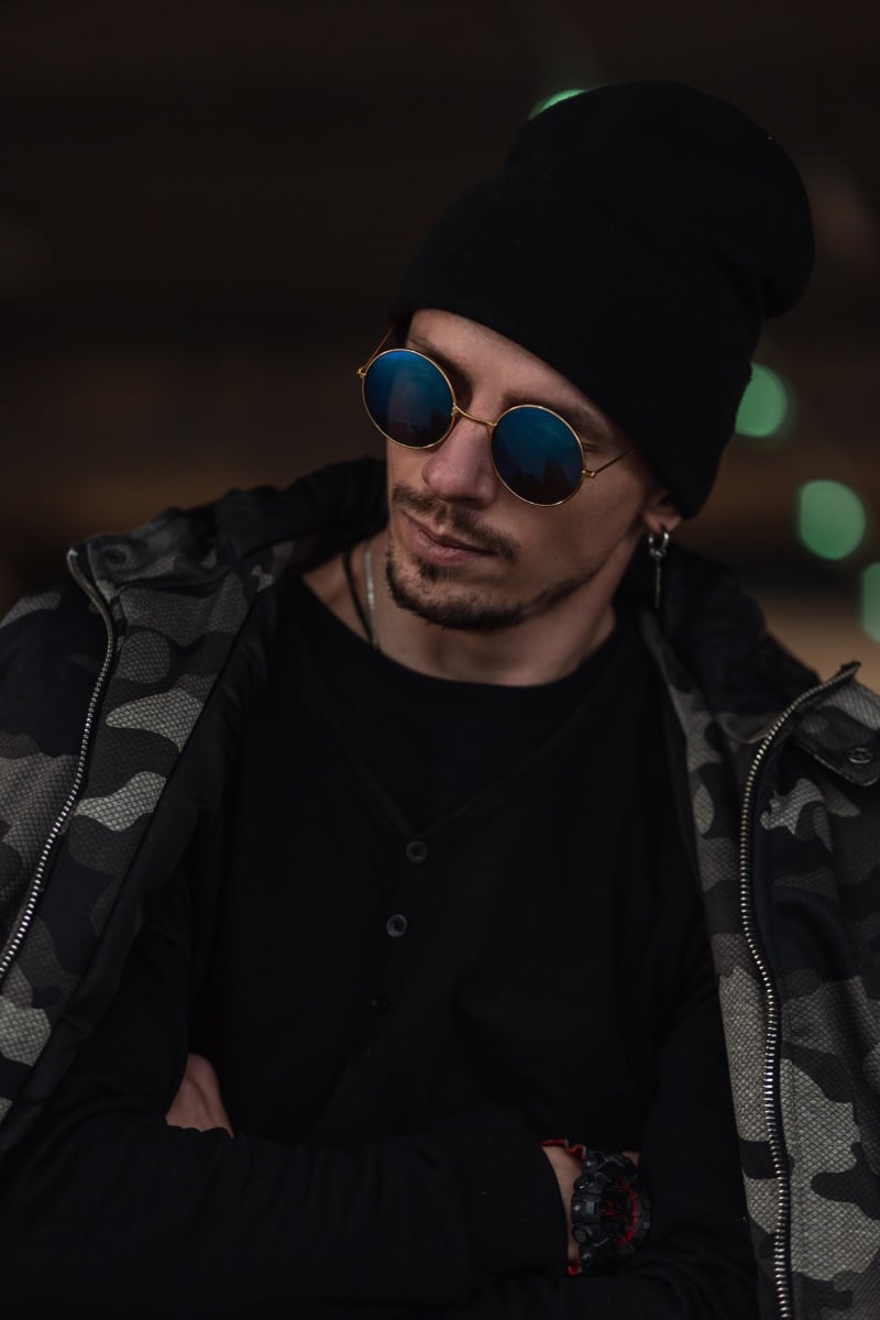 Beanie hat style