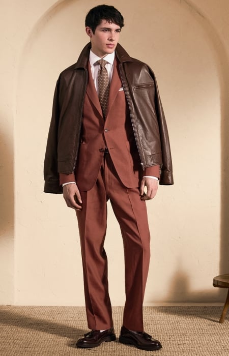 Canali Spring 2027 Follows the Spice Route