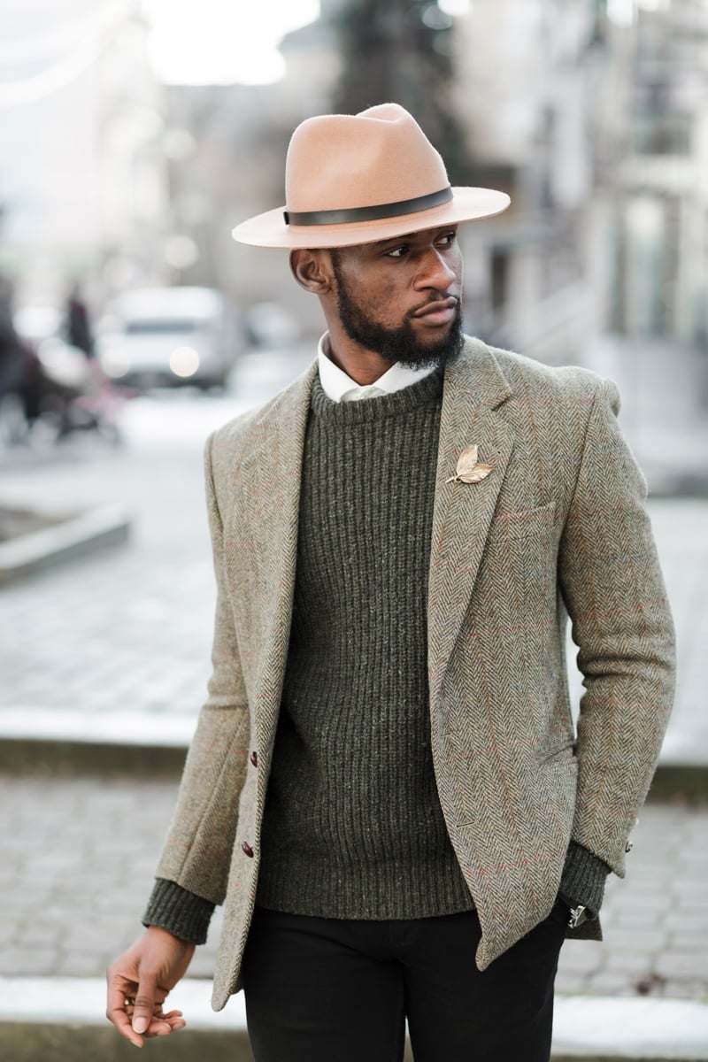 Fedora hat look