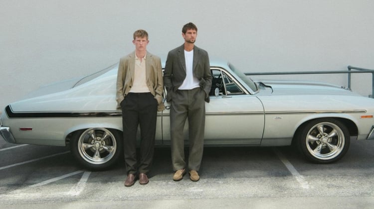 Connor Newall & Jimmy Brighton Chase Hollywood in Massimo Dutti