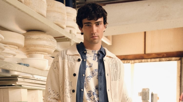 Scotch & Soda Turns Delft Blue into Everyday Menswear