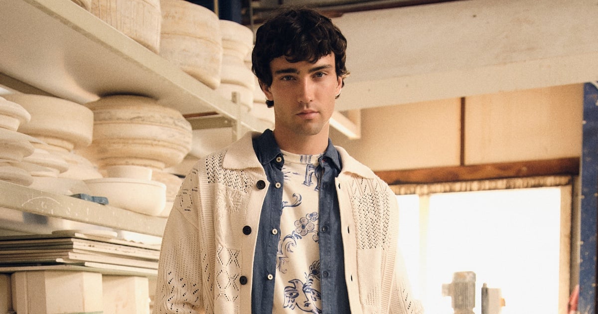 Scotch & Soda Turns Delft Blue into Everyday Menswear