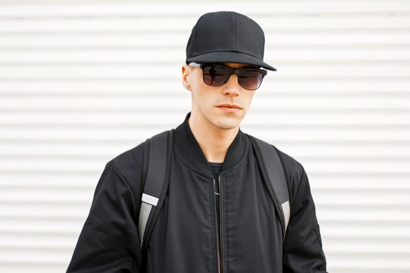 Structured baseball cap