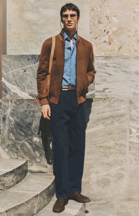 Tod’s Spring 2027 Softens the Italian Wardrobe with Pashmy Leather