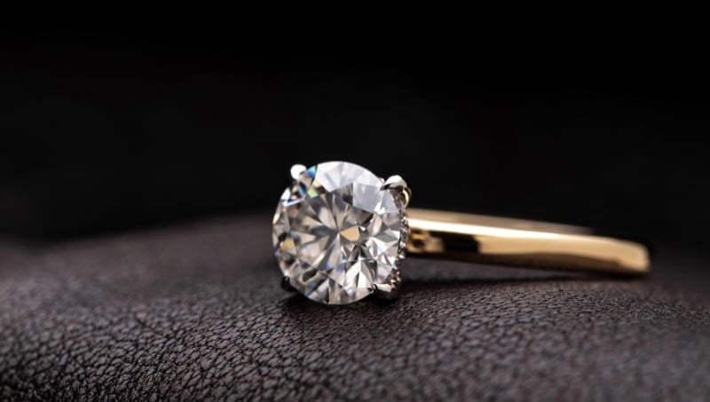 Classic engagement ring