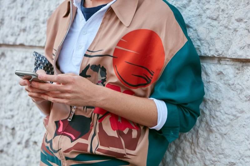 Stylish man phone case