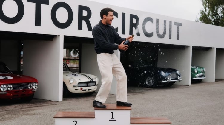 Church’s Takes Theo James to Goodwood for Fall 2026 Campaign