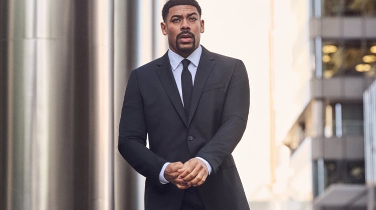 Aaron Pierre Gives BOSS Tailoring Its Best Argument