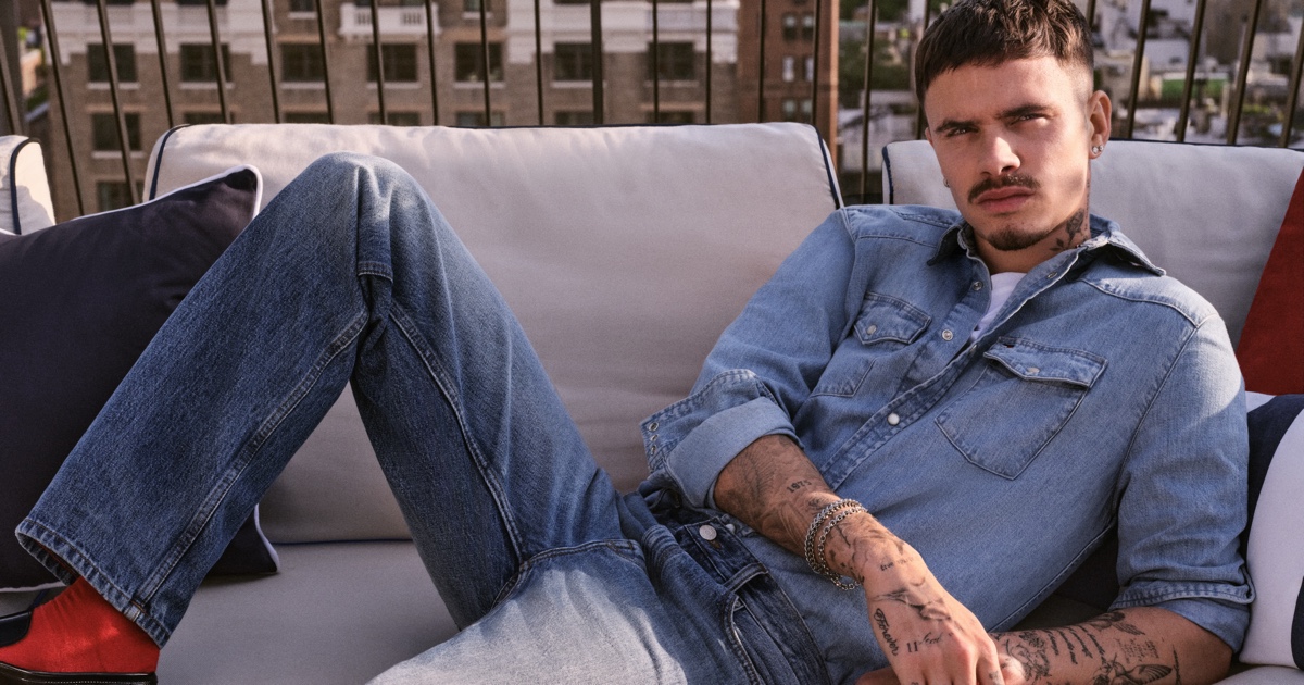 Romeo Beckham Leads Tommy Hilfiger’s Fall 2026 Denim Campaign