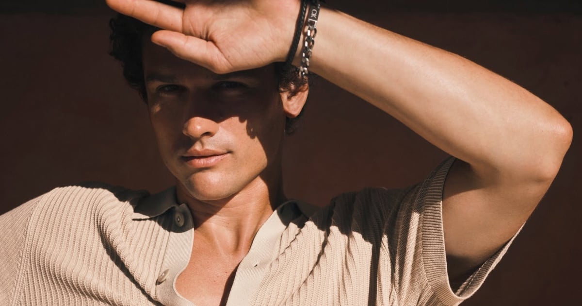 Simon Nessman Dresses for Date Night in Calvin Klein